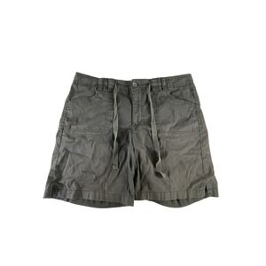 Gloria Vanderbilt Shorts Womens 10 Casual Utility Relaxed Fit Zip Pockets Summer